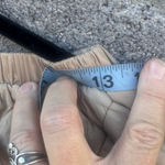 Quilted Puffer Pants Beige Small Photo 4