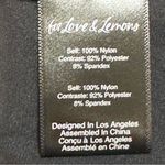 For Love & Lemons X Victoria’s Secret Fiona Black Slip Dress Photo 9