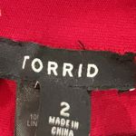 Torrid  Maxi Midi Chiffon Undershort Skirt Pink Sangria Rose Plus Size 2X Photo 4