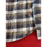 Carhartt Women’s Multicolor Long Sleeve Flannel Button Check Shirt Sz M (8-10) Photo 1