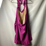 ROMANS SWIM WO ONE PIECE MAGENTA HALTER SWIMSUIT SEE MEASUREMENTS BELOW… Pink Size 22W Photo 10