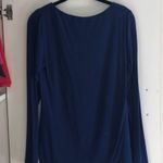 Nordstrom Long sleeve blue collection top Photo 1