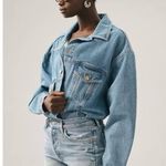 AGOLDE Parker Denim Fray Shorts Swapmeet Photo 3