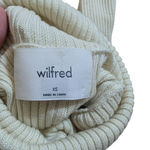 Aritzia  Wilfred Pale Yellow Cropped Merino Wool Turtleneck Sweater Size XS Photo 1