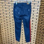 Judy Blue  Skinny Fit Jeans With Red Velvet Side‎ Stripe Size 3/26 Photo 1
