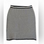 Karl Lagerfeld Elastic Waist Plaid Stretch Knit Skirt Classic Size S Photo 0