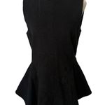 Theory  black peplum sleeveless top size M Photo 0