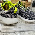 Nike Roshe Run Leopard Print Athletic Shoe Cool Grey/Wolf Grey•Volt•Black Photo 5