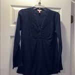 Lilly Pulitzer Navy Freya Tunic Photo 2