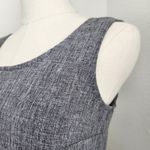 American Vintage Vintage 90s Gray Sleeveless Sheath Mini Dress Minimalist Office Wear S Photo 3