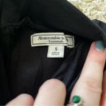 Abercrombie & Fitch Abercrombie black mock neck essential t shirt size S Photo 2