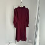 Reformation  Red Stevi Dress 4 Photo 4