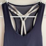 Lululemon  Navy Blue Dance To Yoga Tank Top Photo 5