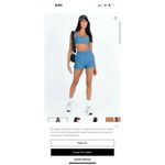 Princess Polly  Arabella Short Set Blue Size 0 Sold Out 2 Piece Photo 1