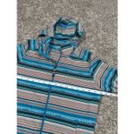 Sherpa Adventure Gear Womens S Preeti Hooded Jacket Zip Up Blue Striped Gorpcore Photo 4