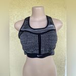 Nike  Women's Black and White Patterned Sports Bra Photo 1