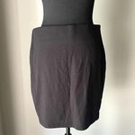 Halogen Gray Pencil Skirt Knee-Length Work Photo 0