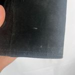 Newport News Black Suede Look 100% Soft Leather Button Front Jacket Size 10 Photo 9