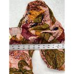 Kourt Robbie Eyelet Cotton Mini Dress‎ Tropical Print Sz XS Puffy Sleeve Photo 4