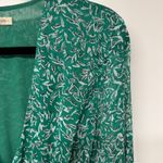 The East Order Womens Nordstrom Gizele Green Mini Wrap Dress Size Small L/S Photo 4