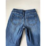 Cleo + Wolf Woman's High Rise Straight Jeans Distressed Medium Wash Size 29 Blue Photo 3