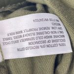 NEW FUTURE COLLECTIVE High Waisted Eyelet Pants Olive Green Size 00 Drawstring Photo 10