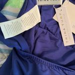 Trina Turk  Swim Getaway One-Piece Bathing Suit in Solid Royal Blue Sz 6 NWT Gift Photo 14