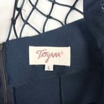 Tatyana Womens Fit And Flare Dress L Alika Retro Pinup Lattice Rockabilly Skater Blue Size L Photo 6