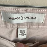 Vintage America Blush Pink Weekend Crop Jeans Size 32 Photo 2