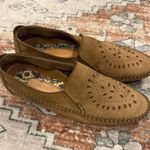 Hush Puppies  Brown Leather Perforated Flats size 7 Photo 0