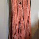 Urban Outfitters Jumpsuit STRIPED LINEN BLEND TIE BACK ASHLEY SMALL Photo 0