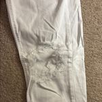 American Eagle Women’s White Distressed Jeans Photo 3