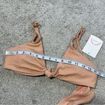 Dippin' Daisy's Womens Swimwear Set Seashore Bikini M & Bottom S in Peach Mini Rib Photo 12