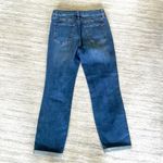 Tricot C'est Toi Distressed Ankle Cuff Jeans Size 9/28 Blue Photo 7
