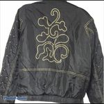 Vintage TAIL 90”s Windbreaker Black/Gold Gold Size L Photo 1