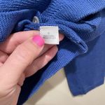 Vera Wang  Lavender Label Bow Cardigan Sweater Blue Size Small Photo 8