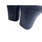 Reformation Shereen Ruched Block Slip-On Heel in Black Size 10.5 Photo 7