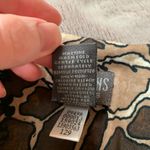 Chico's Additions Top Women's XL Abstract Giraffe Print 3/4 Sleeve Cotton Blazer Photo 5