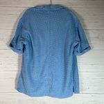 7 For All Mankind NWT Women’s 2pc small Terry Cloth blue Shirt / Shorts Photo 2