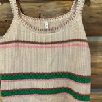 Wishlist NWT  Crochet Stripe Tank size M Photo 2
