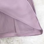 Parker Mauve Pink One Shoulder Long Sleeve Blouse Top 100% Silk Size Medium New Photo 8