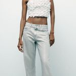 ZARA Voluminous Satin Effect Top Photo 0