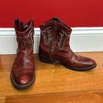 Ariat  Billie Unbridled Red Leather Western Cowgirl Boots size 6.5 Photo 0
