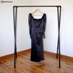 Reformation 1HR SALE ⚡ Rey Dress (Black) Photo 2