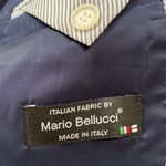 J.Crew  Alfie Italian Mario Bellucci linen blend fabric club blazer navy size 0 Photo 12