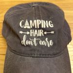 Women’s camping ball cap hat 🏕️ 🧢 Gray Photo 1