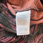 Anthropologie Women's Dolan Pink and Black Casual Bottoms with Zigzag Pattern Trousers Size XS Photo 4