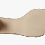 Madden Girl Beella Faux Suede Chunky Block Heel Dress Sandal Blush Fabric Sz 10 Photo 3