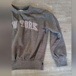 New York Popular Womens Sweatshirt Size S Gray Photo 9