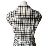 Pendleton  Plaid Cotton Mini Dress Short Sleeve Cotton Breezy, Sz 12 Photo 10